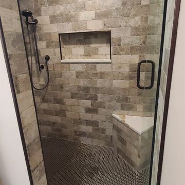 Custom shower finished
