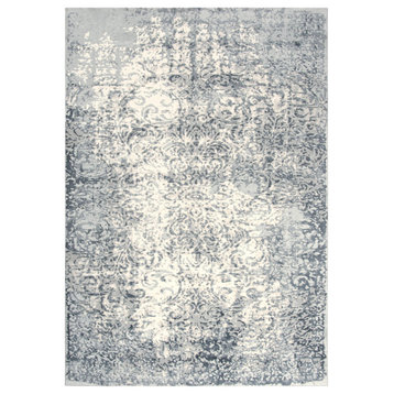 Rizzy Home CHS111 Chelsea Area Rug 5'3"x7'6" Ceam/Gray