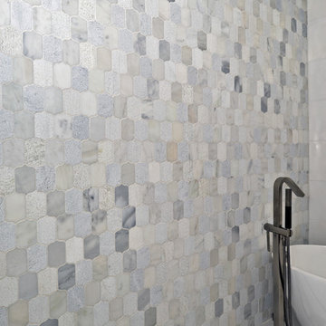 Undeniably a Spa Feeling in a Stunning Master Bathroom Remodel in Haymarket VA