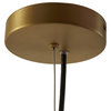 INK+IVY Cyrus 6-Globe Light Architectural Metal Chandelier, Gold