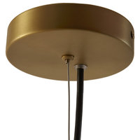 INK+IVY Cyrus 6-Globe Light Architectural Metal Chandelier, Bronze, Gold