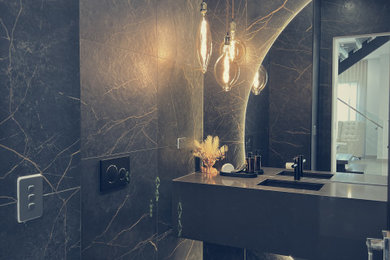 Powder room in Sydney.