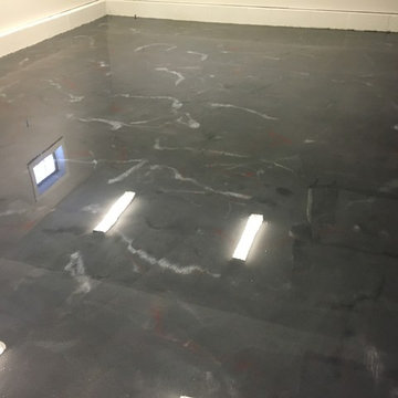 Oil, Cracks, Uneven Floor, Cold Weather, Unhappy Client