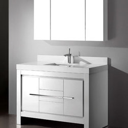 White Bathroom Vanities - Bathroom Vanities And Sink Consoles
