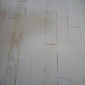 Painted cottage floors