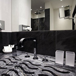 Waschtisch in Silver Wave mit gefr&auml;ster Abdeckung - Products