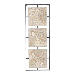 Three Plate Metal Wall Art - Artwork