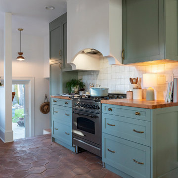 Portland Sage & Terracotta Kitchen