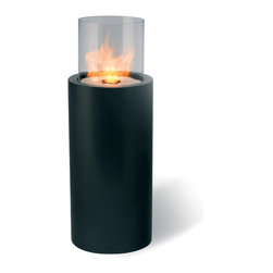 Totem Commerce portable ethanol fireplace by Planika - Heating And Cooling