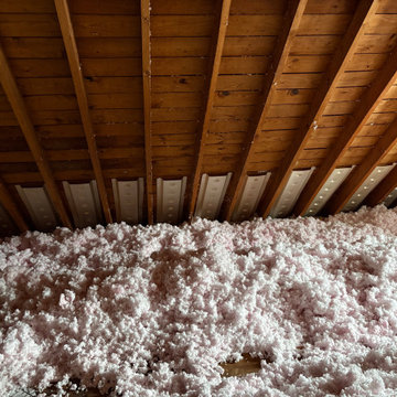 Insulation Removal and Cellulose Install