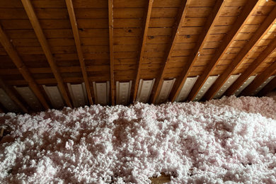 Insulation Removal and Cellulose Install