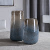 Uttermost Ione Seeded Glass Vases, Set of 2