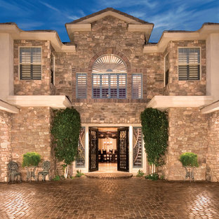 Hauser Mit Steinfassade In Los Angeles Ideen Design Bilder Houzz