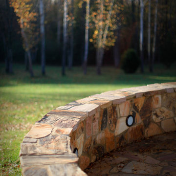 flagstone patio