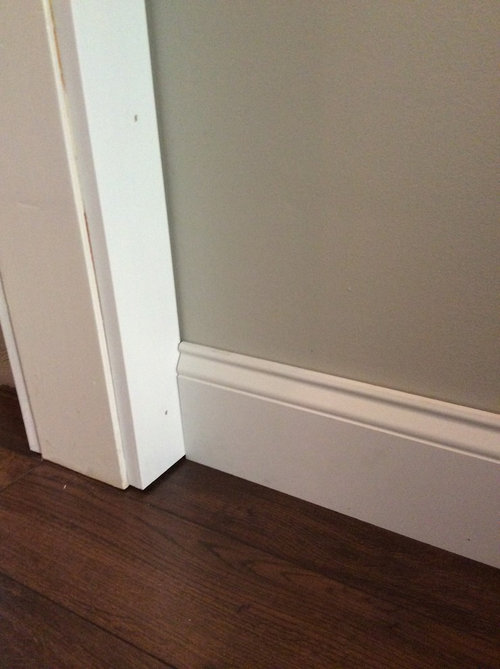 Laminate Flooring Doorway Trim LAMINATE FLOORING