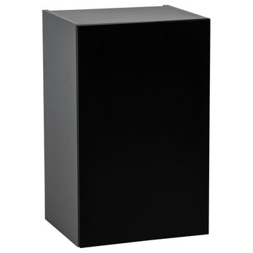 21 x 24 Wall Cabinet-Single Door-with Black Matte door