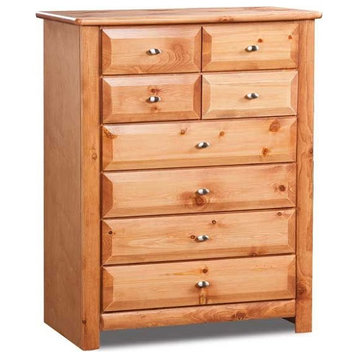 McCormick Road Caramel 8 Drawer Chest