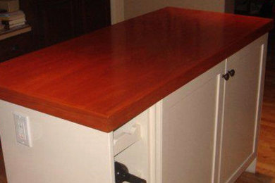 Example of a classic kitchen design in Other