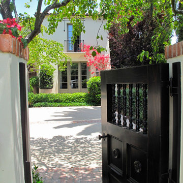 Custom Wood Entry Gate