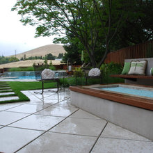 Preserve House - Scored Concrete Deck