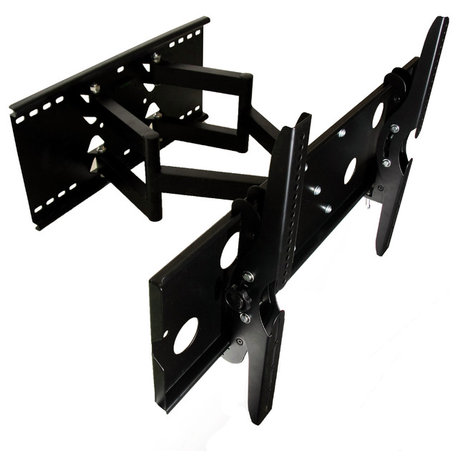 Mount-It! Full Motion TV Wall Mount Bracket Heavy-Duty Articulating Corner Stand