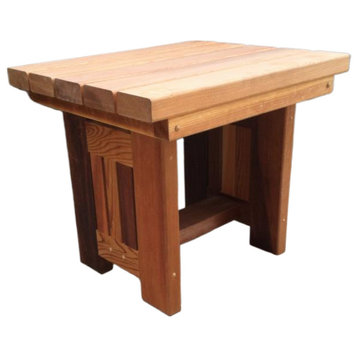 Cabbage Hill End Table, Unstained