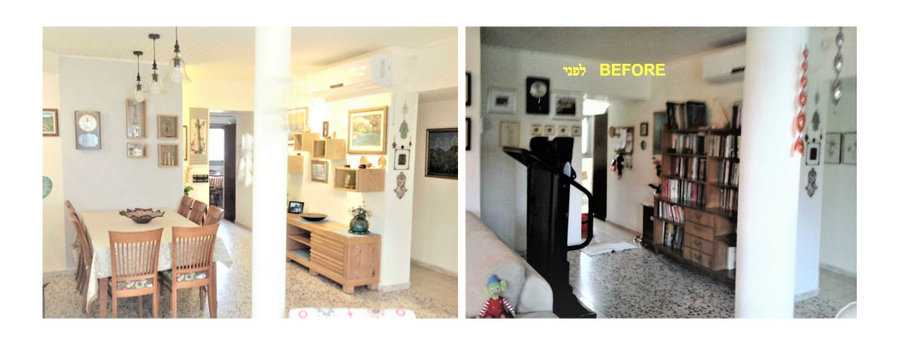 moved books + treadmill to a spare room