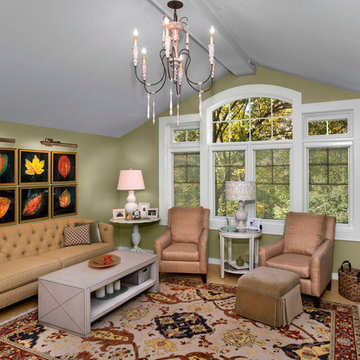 Riverside cottage updated and expanded for enjoyment of 3 generations