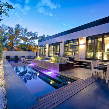 California Contemporary in the Heart of Calgary