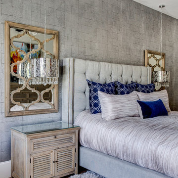 Colorful Contemporary: Master Bedroom