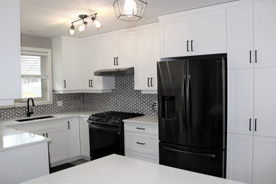 Kitchen - transitional kitchen idea in Toronto