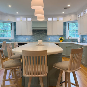 Kitchen, Great Room, and Mudroom Renovation in Bolton, CT