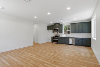 Inspiration for a contemporary home design remodel in Phoenix