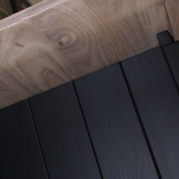 relooking buffet bas et table en ch&ecirc;ne - Buffets And Sideboards