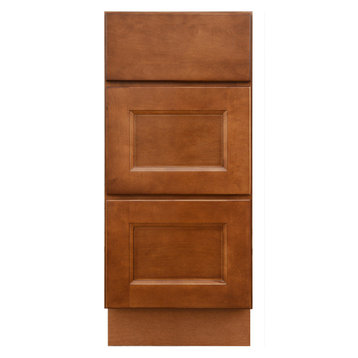 Sunny Wood ESB15D-A Ellisen 15" Drawer Base Cabinet - Amber Spice