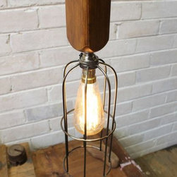 Industrial Cage Pendant Lights - Pendant Lighting
