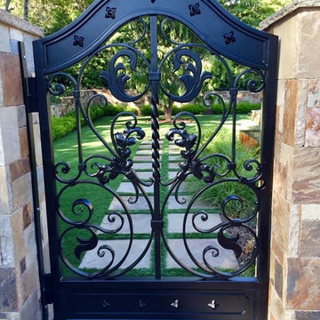 Pedestrian Hand Forged Gates