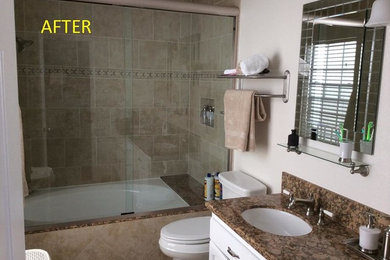 Inspiration for a bathroom remodel in Los Angeles