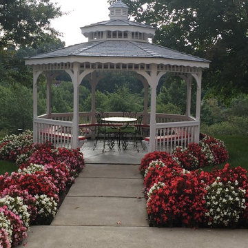 Begonia Seasonal Flower Installation