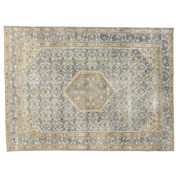 Antique Persian Tabriz Rug, 07'07 x 10'04