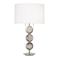 Robert Abbey - Robert Abbey Hope Table Lamp Rock Crystal - Table Lamps