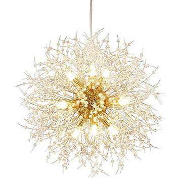 Modern Gold Crystal Chandeliers