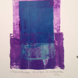Estructuras II By Rebeca Menadoza Vibrant Mixed Media on Paper - Products