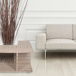 Zebrano Coffee Table - Coffee Tables