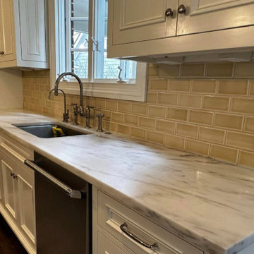 Kitchen Remodel | Custom Countertop - Shadow Storm Marble