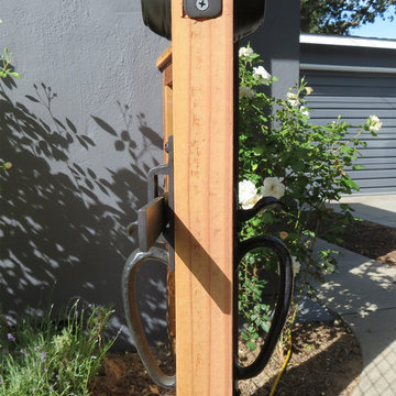 Wooden Gate Drop Bar & Handle