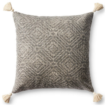 Loloi P0621 Charcoal 13" x 21" Cover Only Pillow