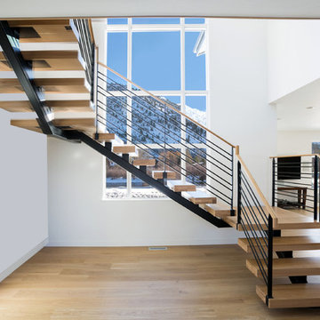Modern Straight Stairs