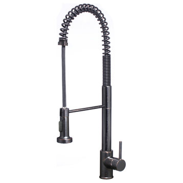 Novatto Commercial Style Pull-out Kitchen Faucet, Oil Rubbed Bronze