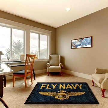Custom Military Logo Rugs